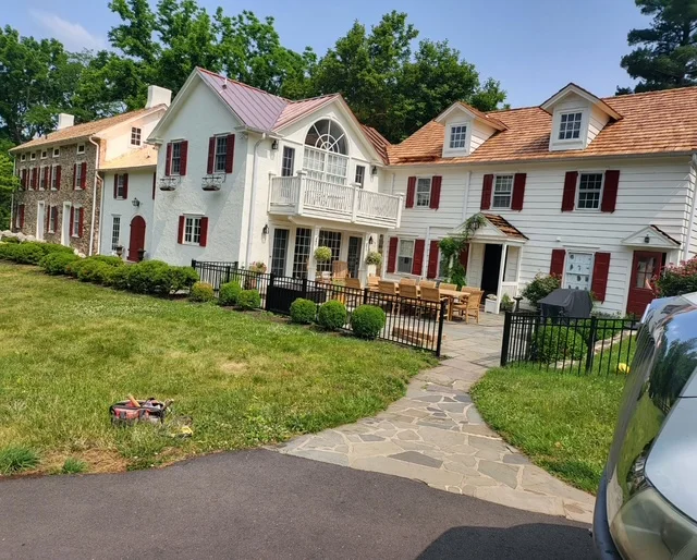 EPDM rubber roofing by Franco Roofing Inc., demonstrating low-slope installation and durability in Bucks County.