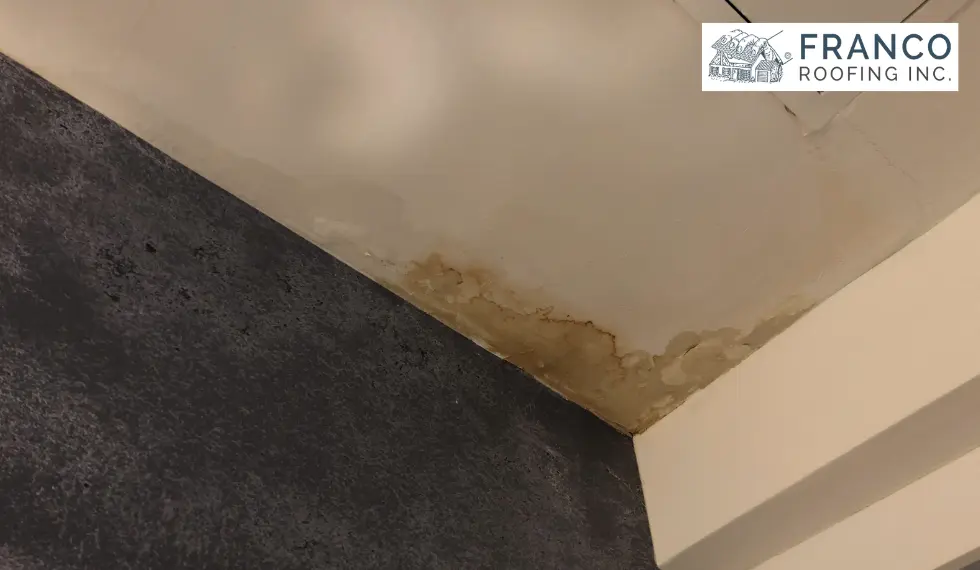 roof leaks in winter weather