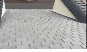DaVinci synthetic slate roof on a New Hope, PA home with pool