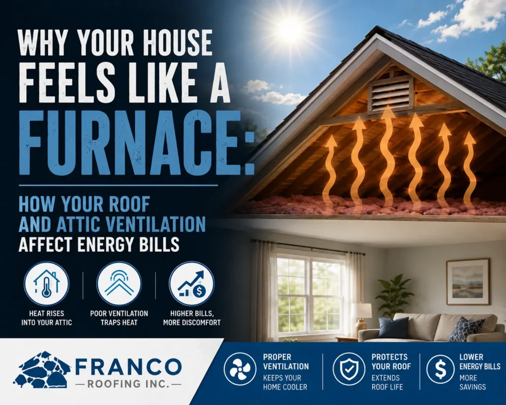attic ventilation energy bills Bucks County