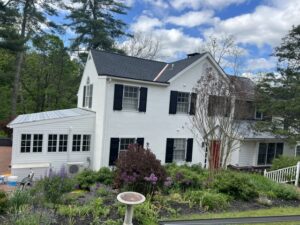 GAF asphalt shingles and standing seam metal roof in Stockton, New Jersey