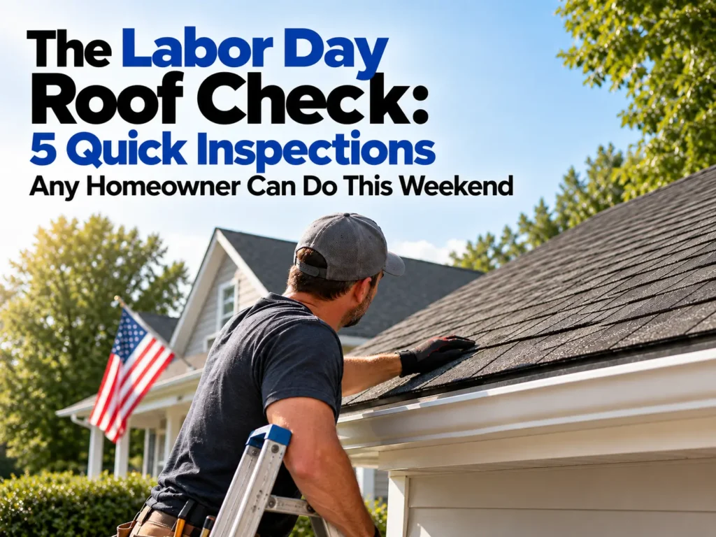 roof inspection checklist